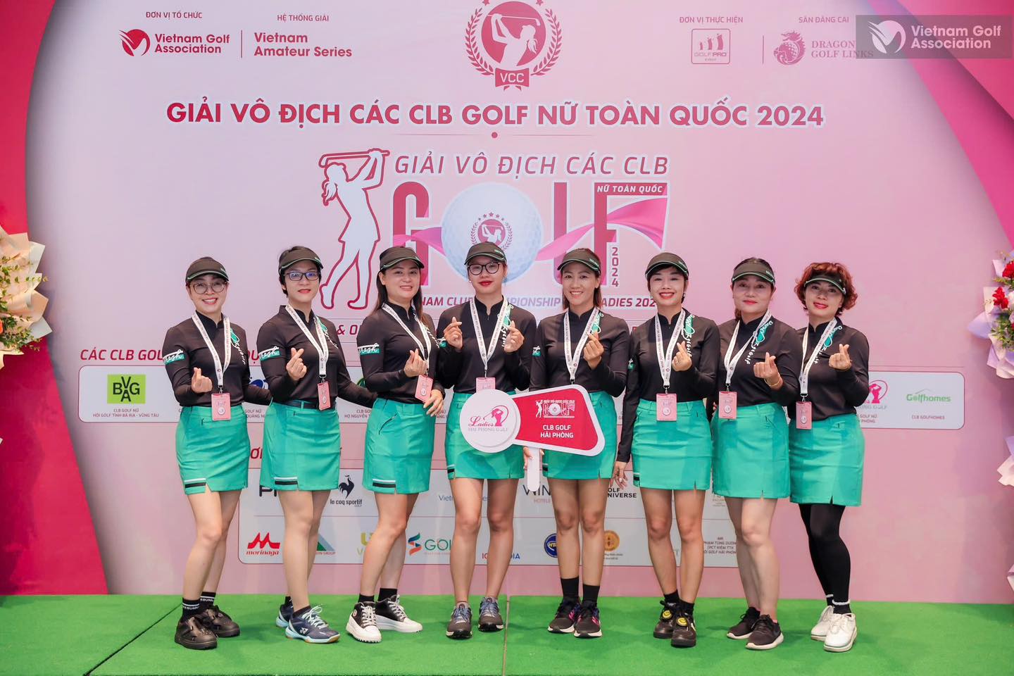 Câu Lạc Bộ LADIES GIÀNH GIẢI 3 GIẢI VÔ ĐỊCH CÁC CLB GOLF NỮ TOÀN QUỐC 2024